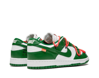 Nike X Off White dunk low “pine green” tenisice