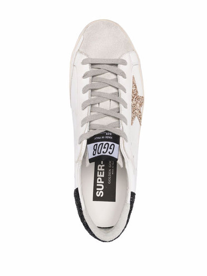 Golden Goose star-patch lace-up